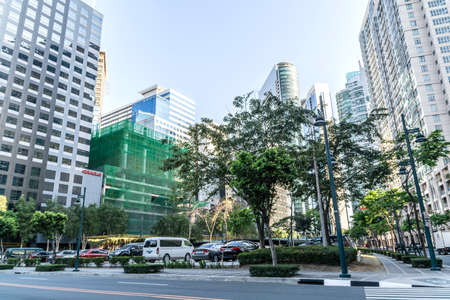 Business establishments at Bonifacio Global Cityのeditorial素材