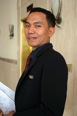 front office managerの写真素材