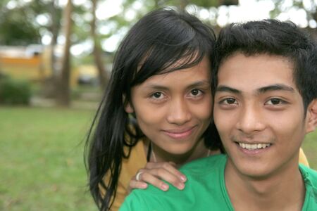 asian young couple