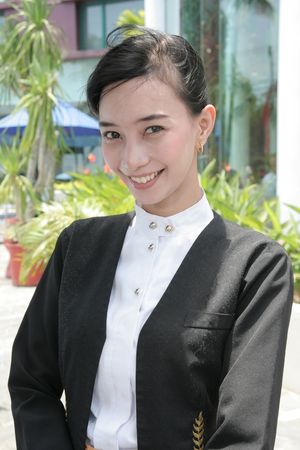 waitressの写真素材