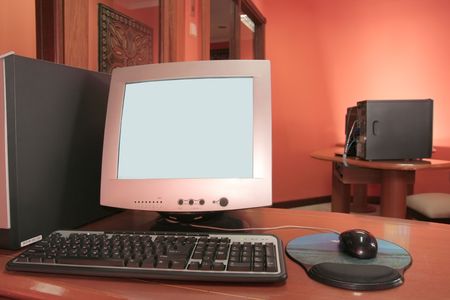 Computers Desktop in office