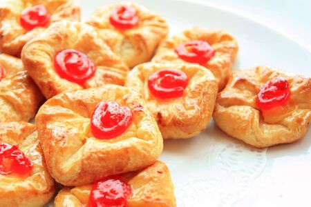danish pastryの写真素材