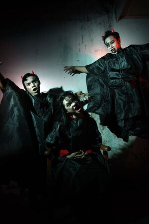 the devils の写真素材