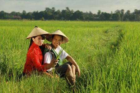 asian farmerの写真素材