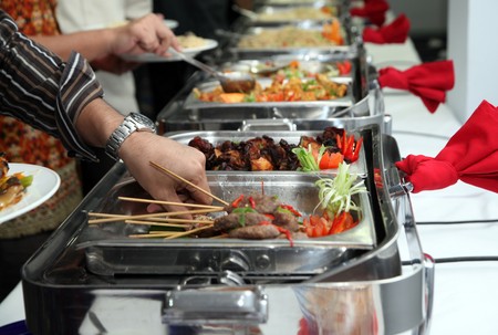 buffet food