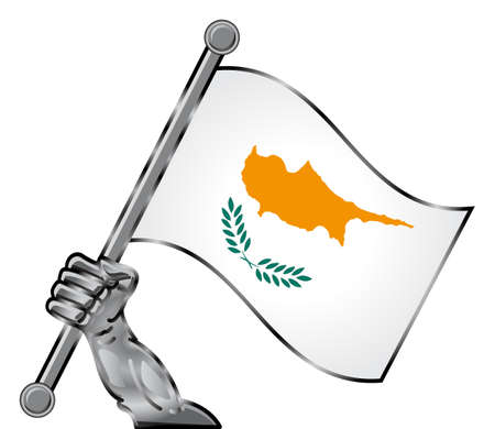 hand flagのイラスト素材