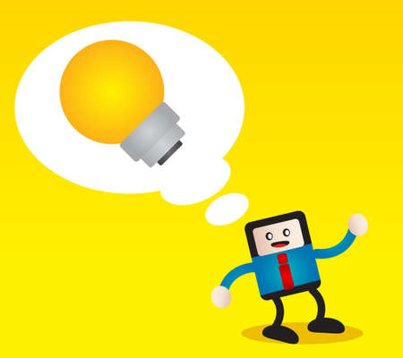 funny businessmanのイラスト素材