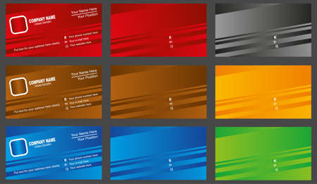 business cardのイラスト素材