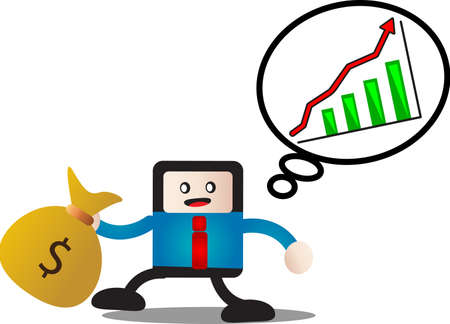 businessman planningのイラスト素材