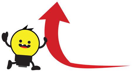 illustration of cartoon lamp