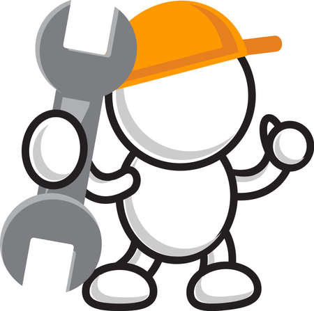 fixing and repairのイラスト素材