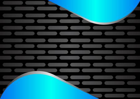 illustration of template futuristic backgroundのイラスト素材