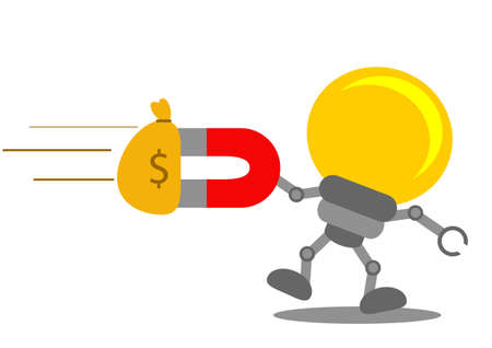 illustration vector graphic cartoon character of business ideaのイラスト素材