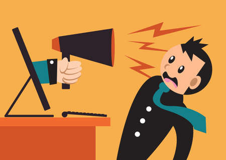 loud speakerのイラスト素材