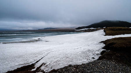 Sayram Lake scenery