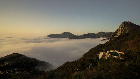 Lushan sea of cloudsのeditorial素材