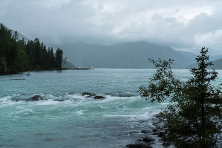 Kanas Lakeの写真素材