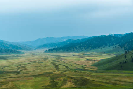 Beautiful grasslandの写真素材