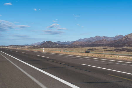 Northwest desert expresswayの写真素材