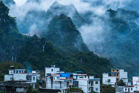 Deep in the mountainsのeditorial素材