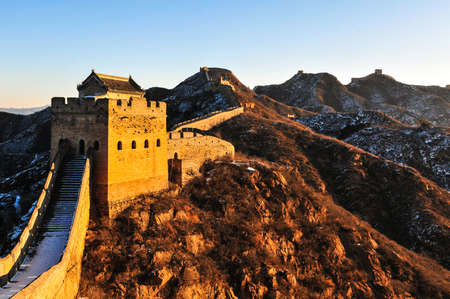 Jinshanling great wallの写真素材