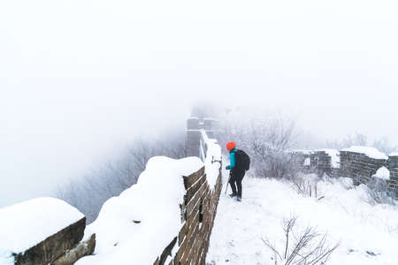 Jiankou Great Wallの写真素材