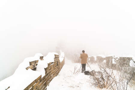 Jiankou Great Wallの写真素材