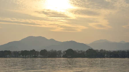 West Lake sceneryの写真素材
