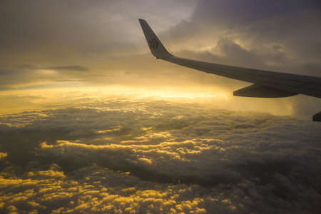 Airplane Wingのeditorial素材
