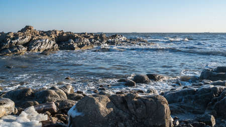 China Qinhuangdao Winter Coast