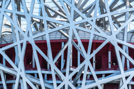 Partial appearance of China National Stadium