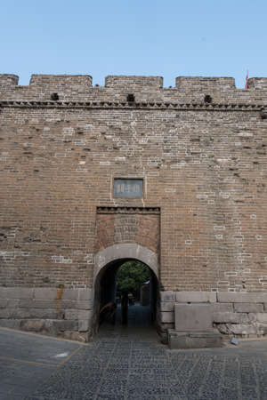 Natural landscape of Niangziguan in Shanxi Province, Chinaのeditorial素材