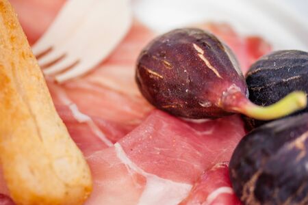 ham and figsの写真素材