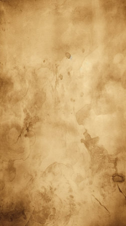Brown, beige colored abstract paper background, AI generative grunge textureの素材