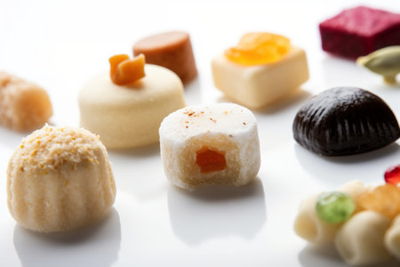 Dasik: Small sweets made with rice flour and various flavorings, AI generative sweetsの素材