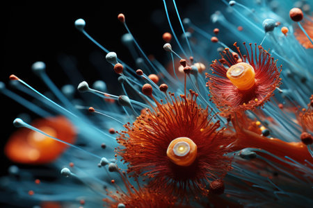 Delve into the mesmerizing world of organic details, each one a revelation.の素材