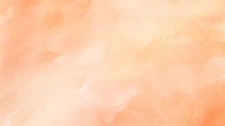 A close up of a painting of a person on a surfboard. Peach fuzz, color of the year 2024, monochromatic image.の素材