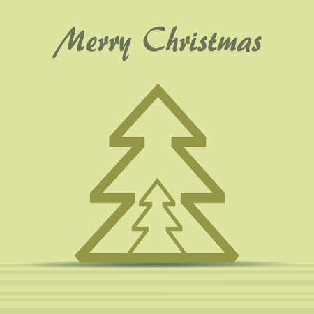 Christmas theme with christmas tree  Vector eps10のイラスト素材