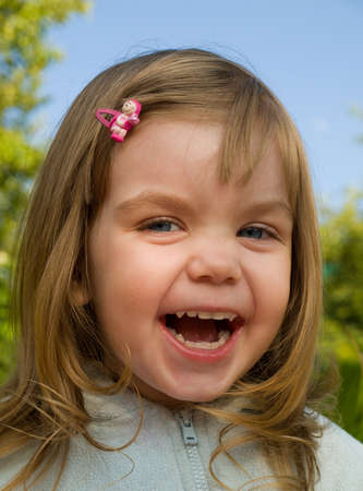 	Laughing little girl