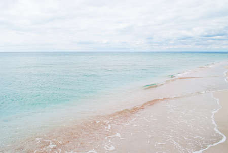Beautiful landscape of sea and beach