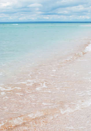 Beautiful landscape of sea and beachの写真素材