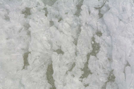 Ice background. Ice patterns and lines.