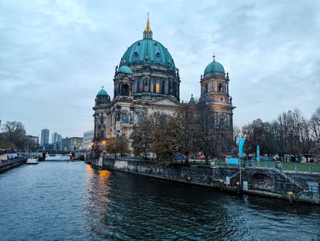 Berliner Dome, Berlin, Germany, 01.11.19のeditorial素材