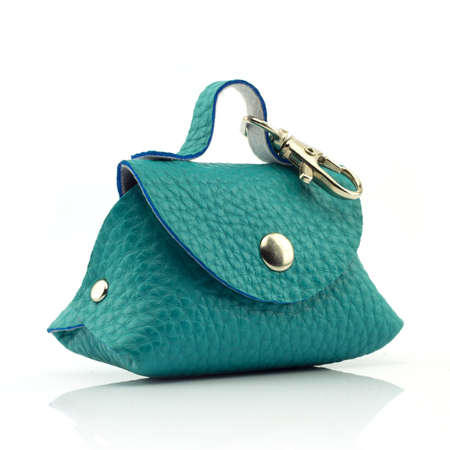 Blue Bag Isolated On White Background