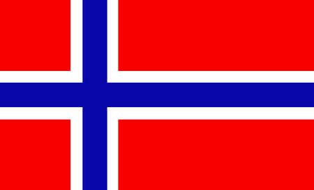 Norway flag のイラスト素材
