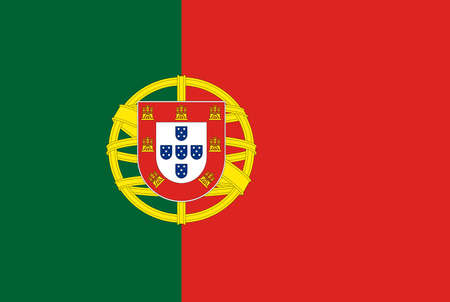 Flag of Portugal のイラスト素材