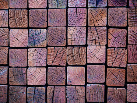 Section Square woodの写真素材