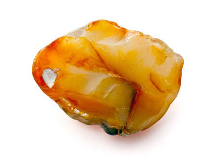 Cornelian. A stone from coast of Okhotsk sea.
