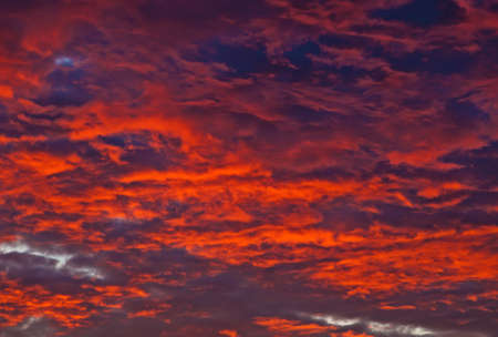 Sky texture after storm in summerの写真素材