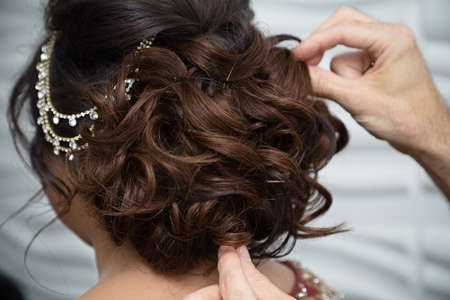 brides hairの写真素材